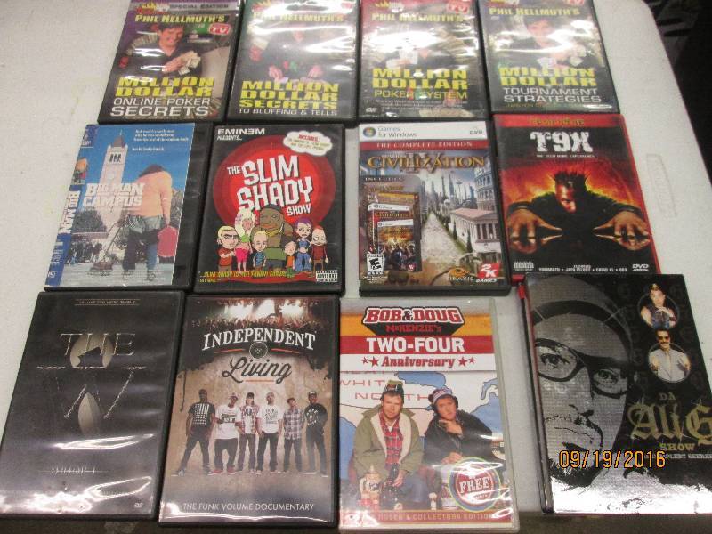 lot 65 image: 12 dvds phil hellmuths online poker...