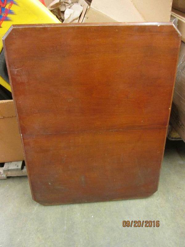 lot 129 image: table with 4 legs and a base with 2...