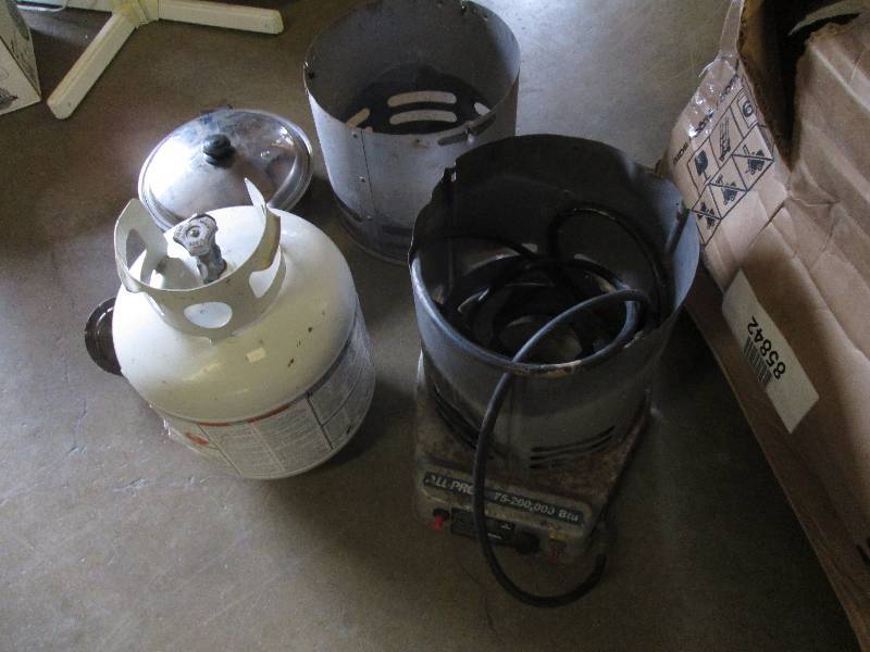 lot 234 image: all-pro 75,000 to 200,00 btu heater...