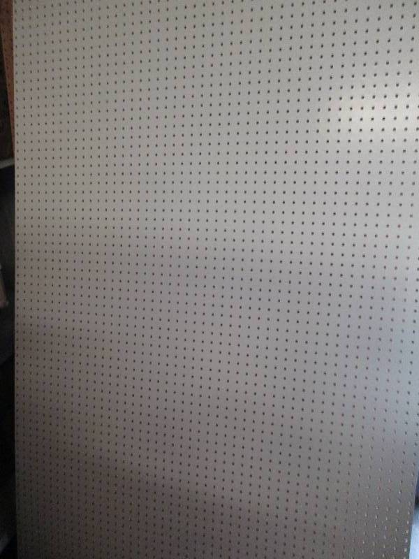 lot 241 image: 4 pcs 47wide x 76 tall peg board...