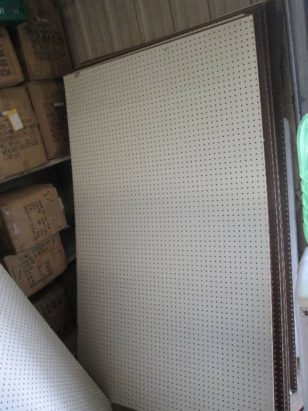 lot 248 image: 4 pcs  47 wide x 76 tall peg boar...