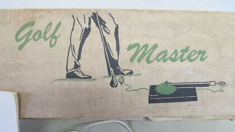 lot 60 image: Vintage Golf Master Training Tool in Box