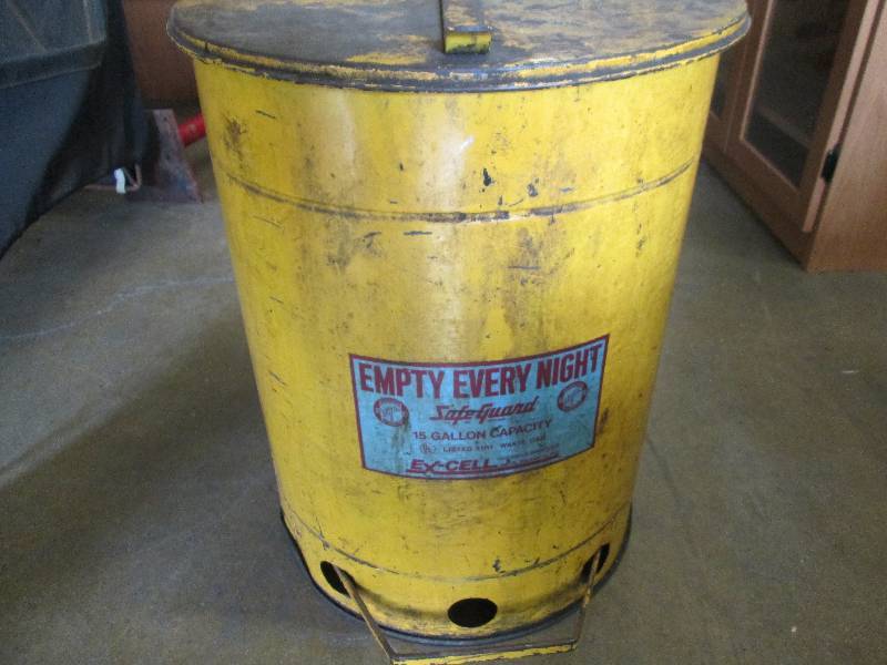 lot 31 image: 15 gallon yellow EX-CELL safe guard...
