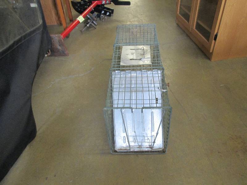 lot 35 image: live trap 32 long x 10 wide x 12...