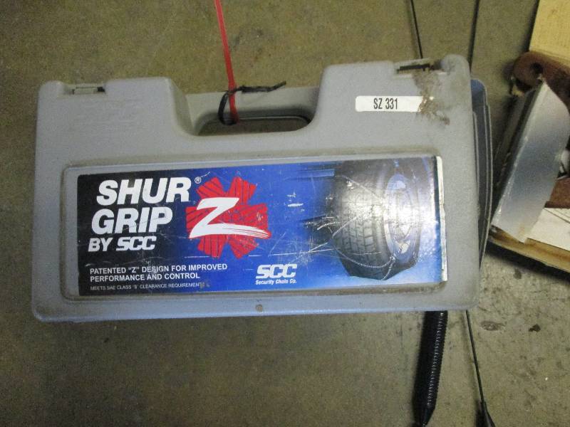 lot 54 image: shur grip for your car tires if you...