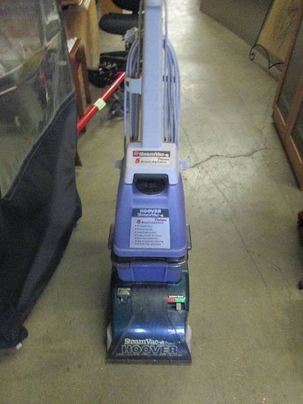 lot 85 image: used hoover steam vac deluxe 5 brus...