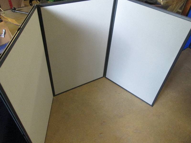 lot 106 image: NOBO showboard 2 of them grey one s...