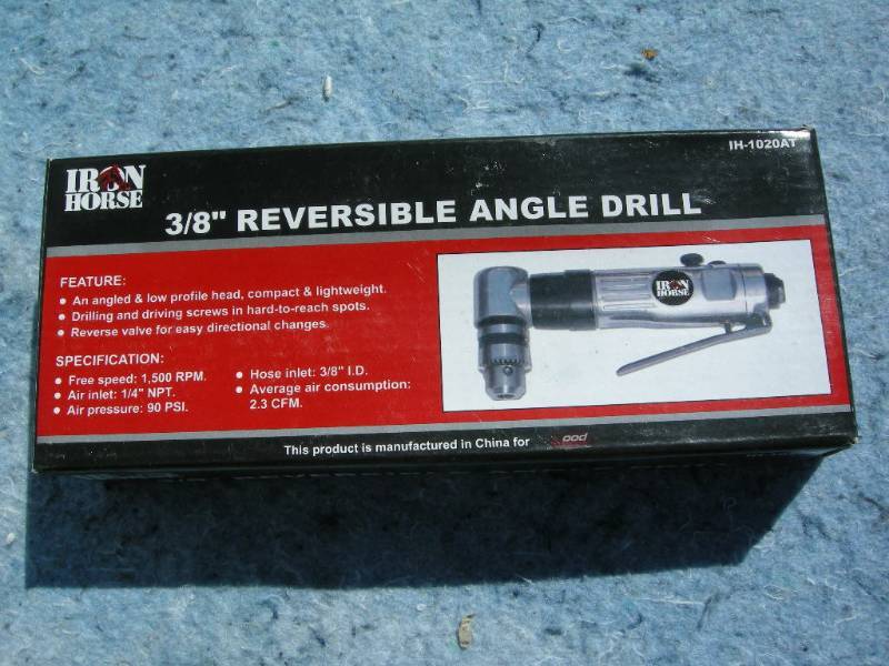 lot 35 image: Iron Horse 38 Reversible Angle Drill