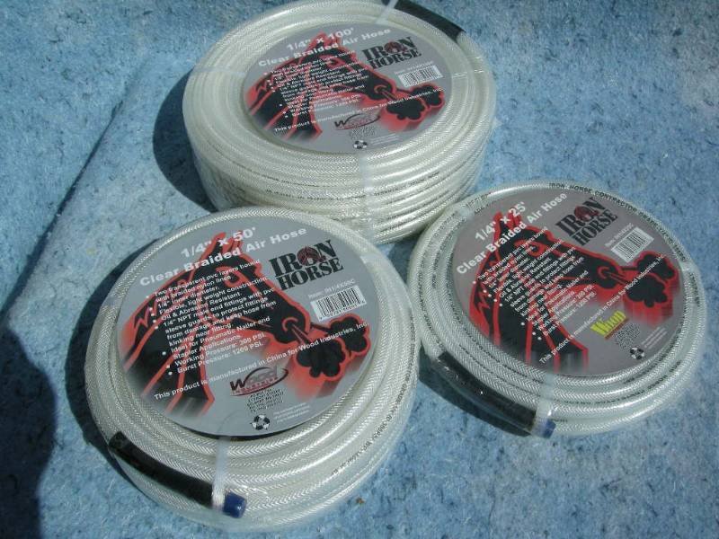 lot 39 image: Iron Horse Air Hose - 3 rolls