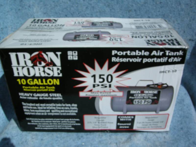 lot 46 image: Iron Horse Portable Air Tank