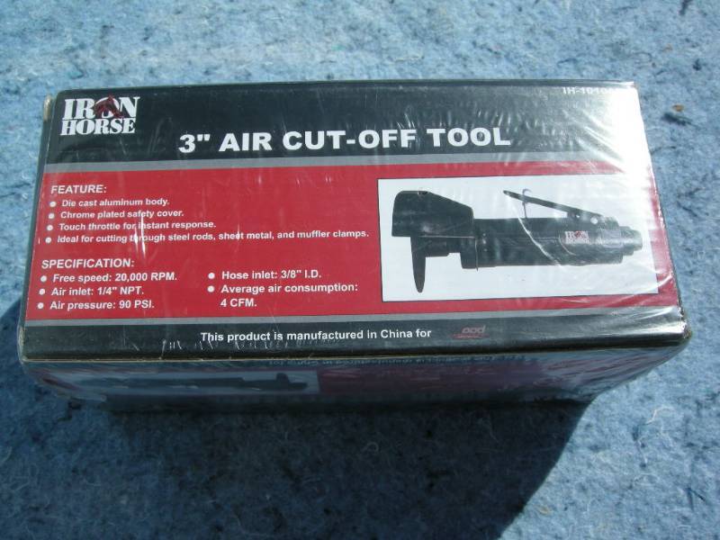 lot 48 image: Iron Horse 3 Air Cut-off Tool