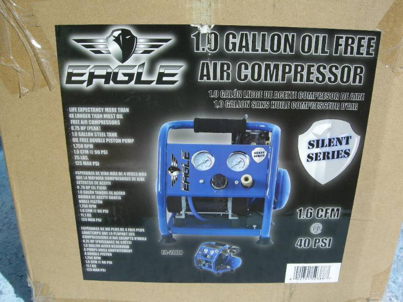 lot 45 image: Eagle Silent Series Air Compressor