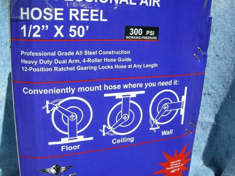 Eagle Professional Air Hose Reel Showroom Air Compressors Tools