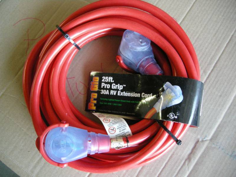 lot 57 image: New Heavy Duty 25 RV Extension Cord