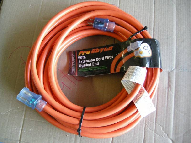 lot 59 image: New Heavy Duty 50 Extension Cord