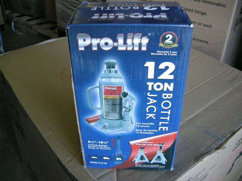 lot 62 image: Pro-Lift 12 Ton Bottle Jack