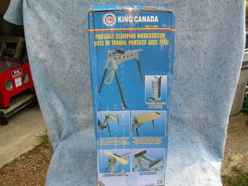 lot 75 image: King Portable Clamping Work Station