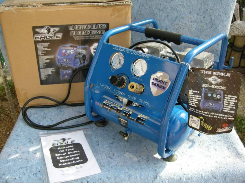 lot 103 image: Eagle Silent Series Air Compressor