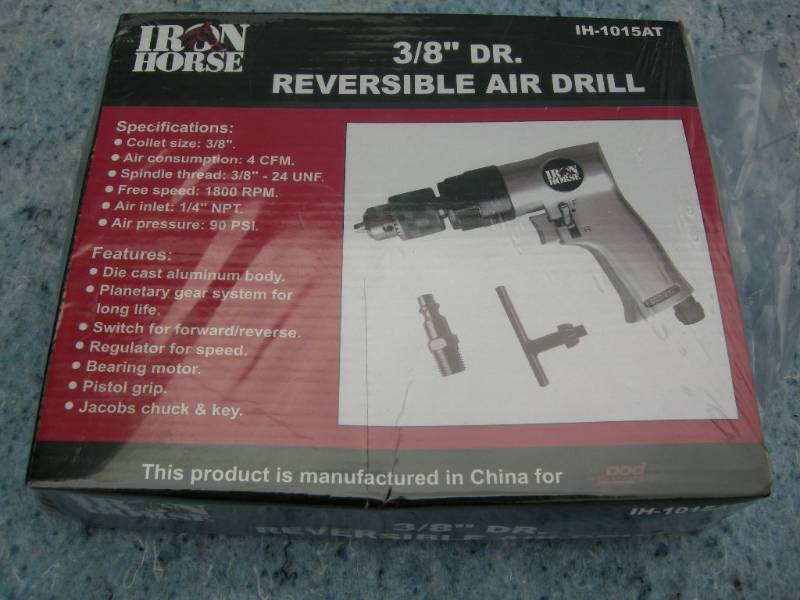 lot 126 image: Iron Horse 38 Reversible Air Drill