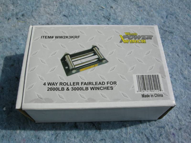 lot 131 image: Wood Power Winch 4 Way Roller Fairlead