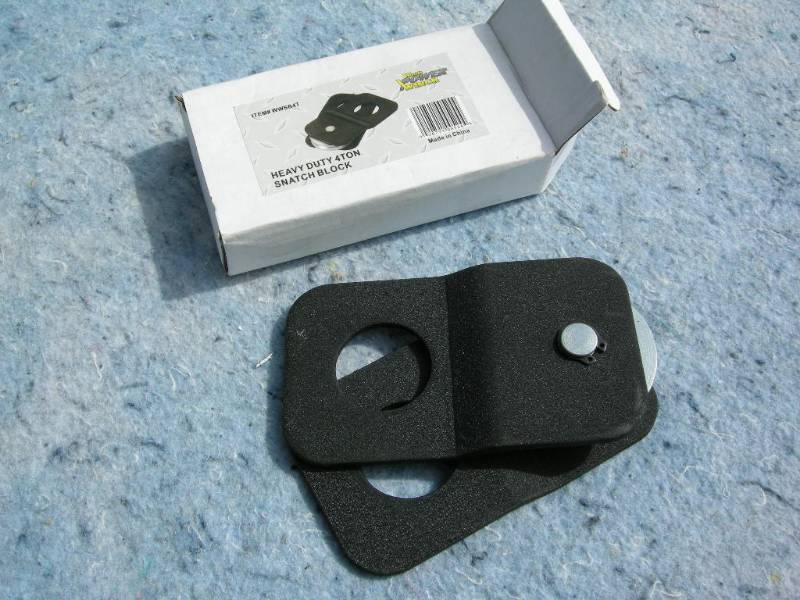 lot 136 image: Heavy Duty 4 Ton Snatch Block