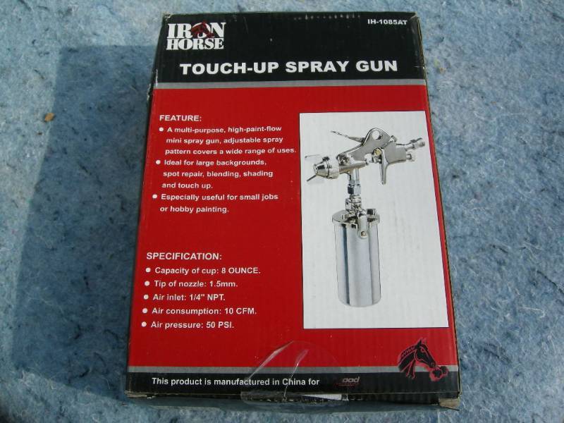 lot 144 image: Iron Horse Touch-up Spray Gun