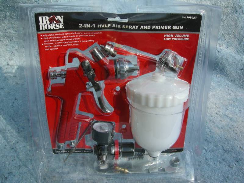 lot 147 image: Iron Horse HVLP Spray & Primer Gun