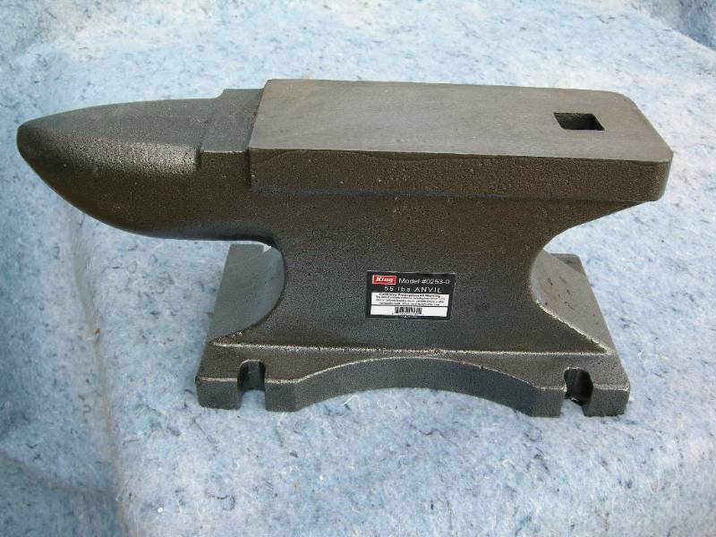 lot 162 image: King 55lb Anvil