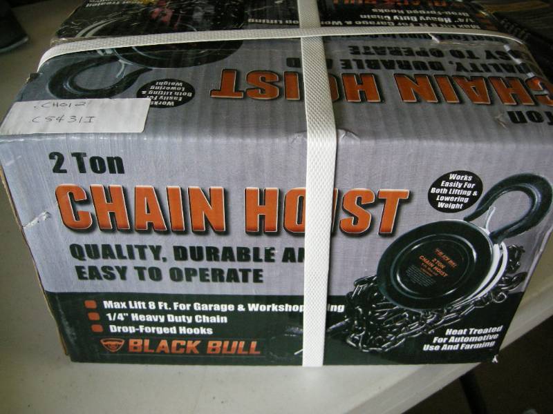 lot 168 image: 2 Ton Chain Hoist