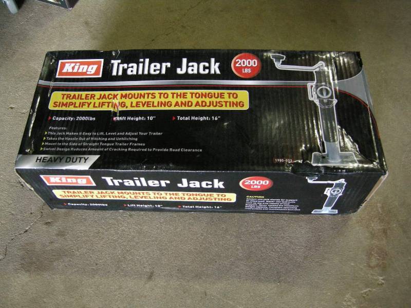 lot 175 image: King 2000lb Trailer Jack
