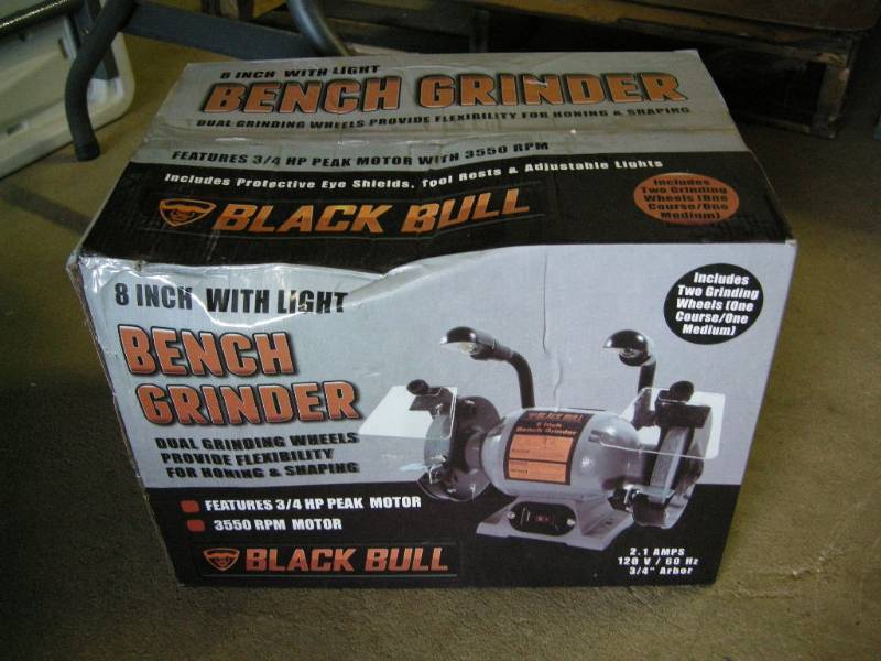 lot 182 image: 8 Bench Grinder