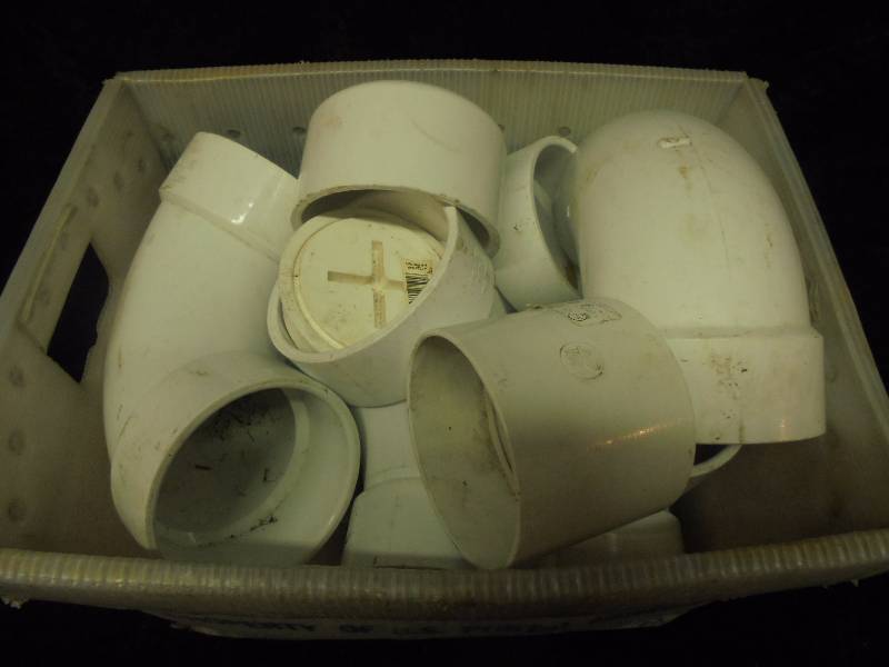 Lot - 4 Plumbing PVC
