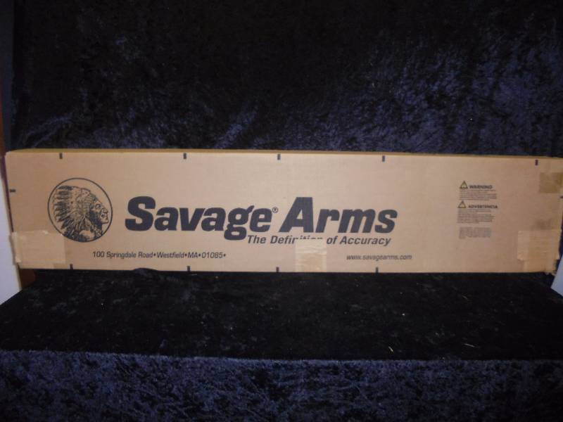 Savage Arms Rifle Box, no content