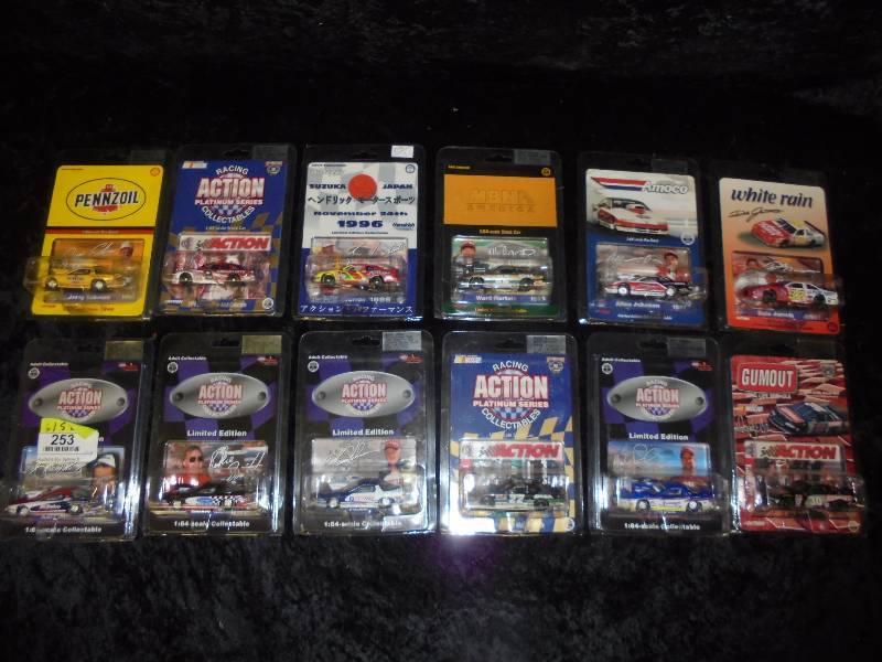 Lot - Action Platinum Series Racing Collectables Cars