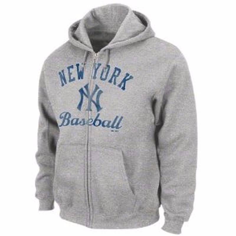 yankees women's zip hoodie