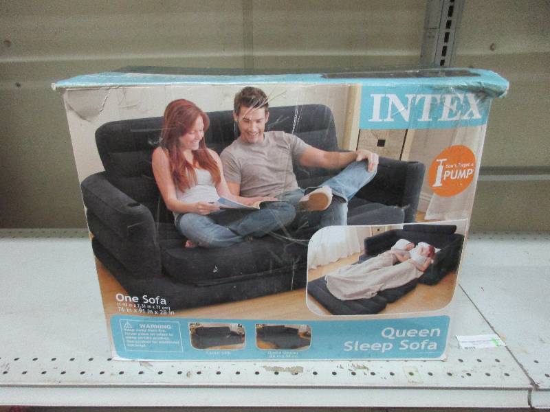 Intex queen air bed
