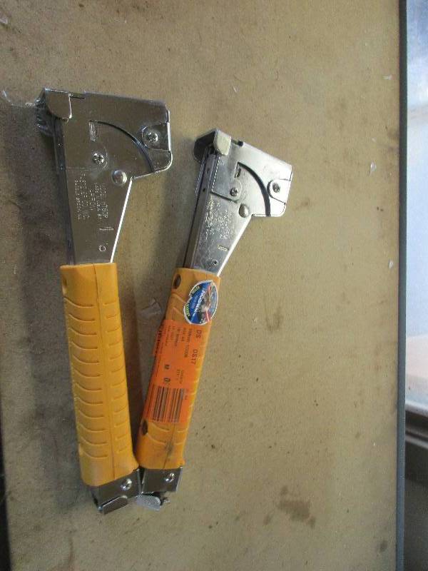 2 Hammer staplers