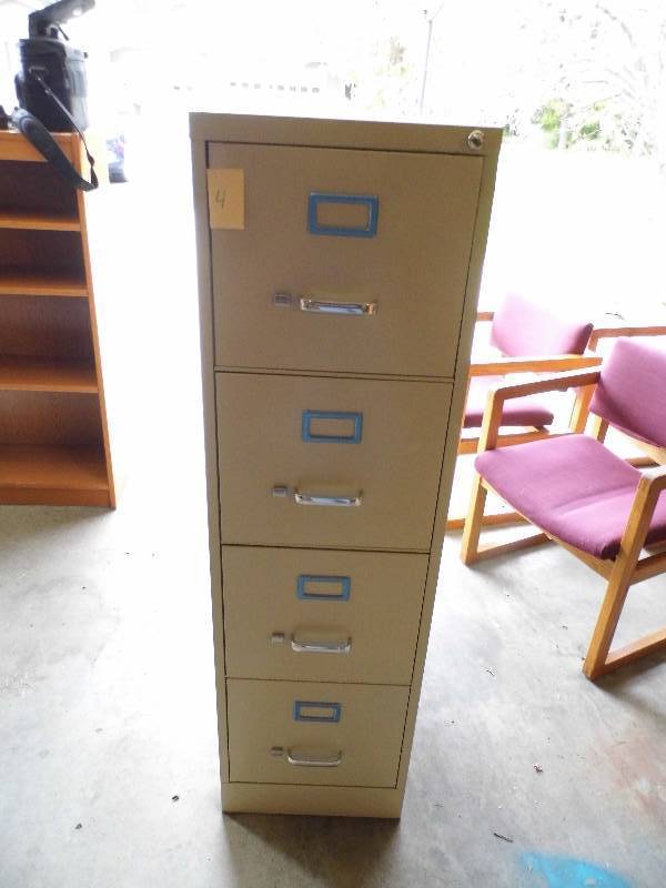 4 Drawer File Cabinet
