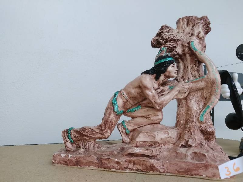 Chalkware Statue