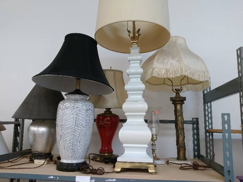 Table Lamp Lot