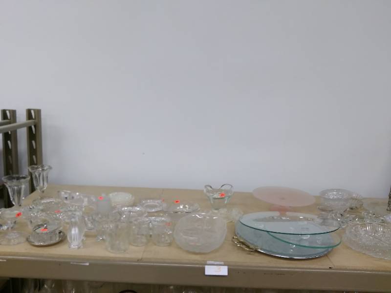 Large Glass Lot