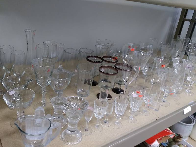 Very Large Glass Lot