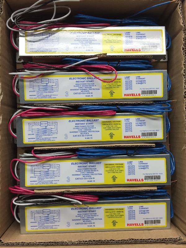 E-332-I-UV-H T8 (F32) 1 CASE OF 10 ELECTRONIC BALLAST