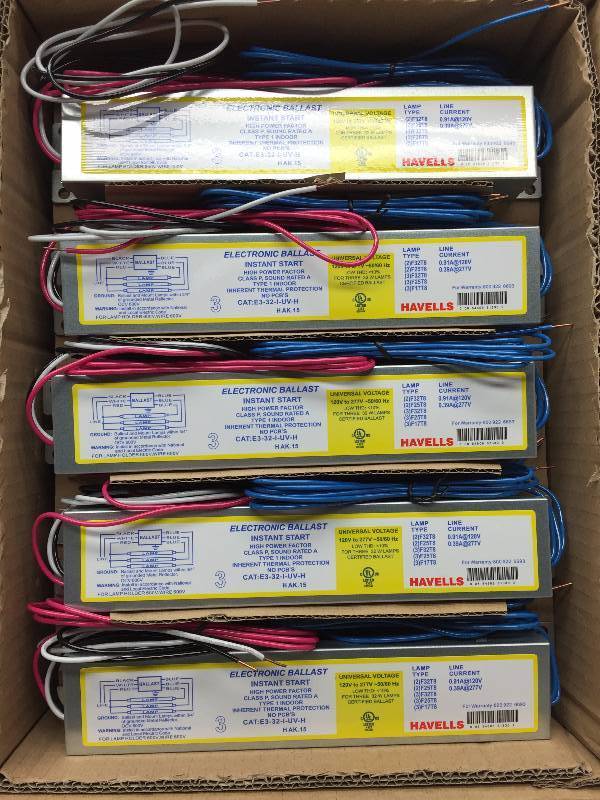 E-332-I-UV-H T8 (F32) 1 CASE OF 10 ELECTRONIC BALLAST