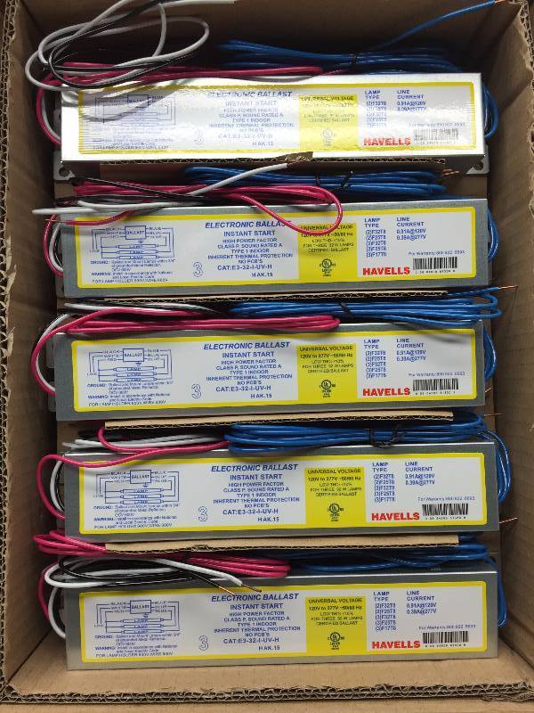 E-332-I-UV-H T8 (F32) 1 CASE OF 10 ELECTRONIC BALLAST