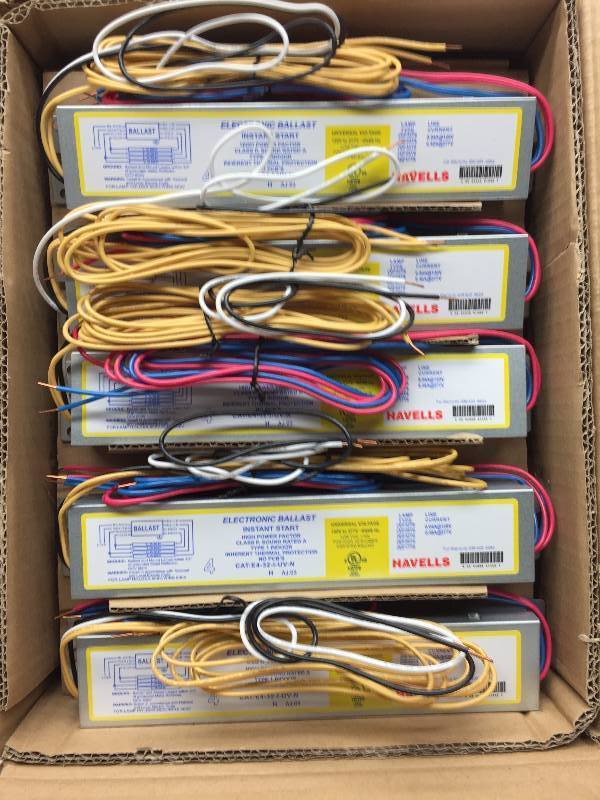 E-432-I-UV-N T8 (F32) 1 CASE OF 10 ELECTRONIC BALLAST