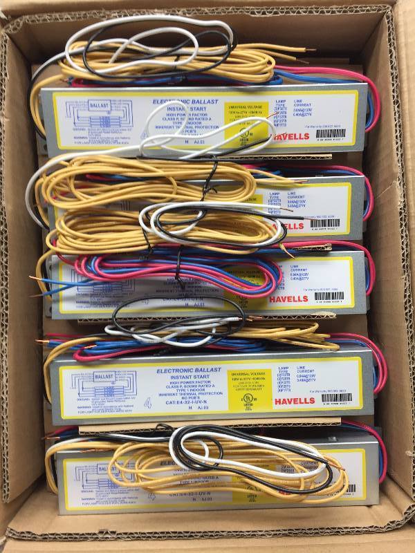 E-432-I-UV-N T8 (F32) 1 CASE OF 10 ELECTRONIC BALLAST