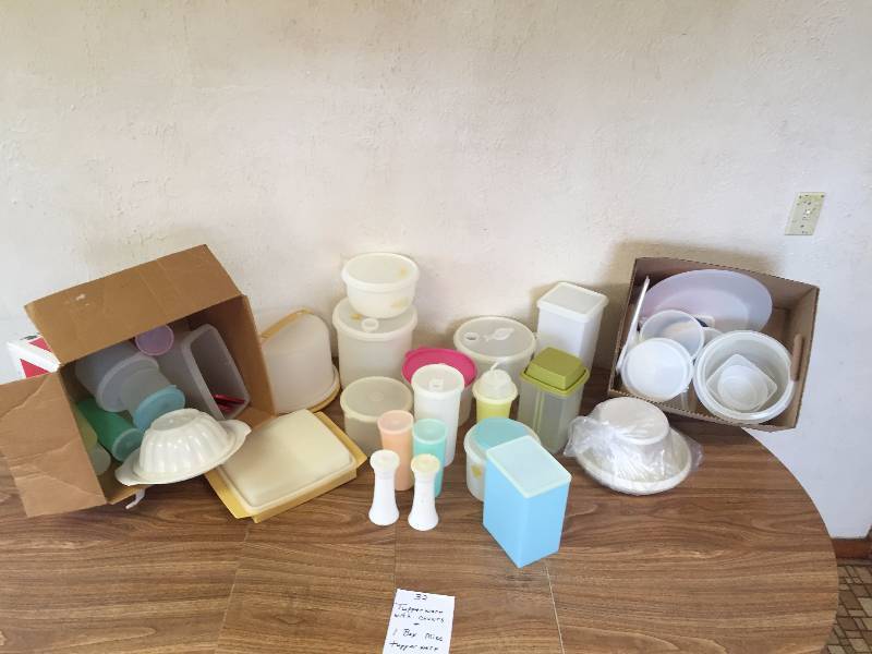 HUGE LOT OF ORIGINAL TUPPERWARE