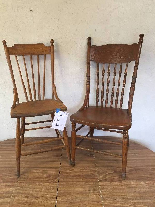 TWO OLD CHAIRS