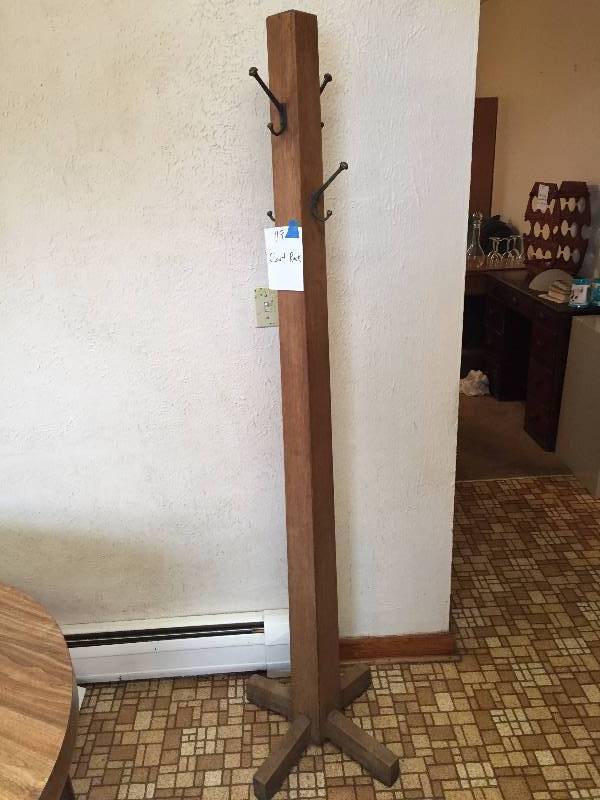 OLD COAT RACK